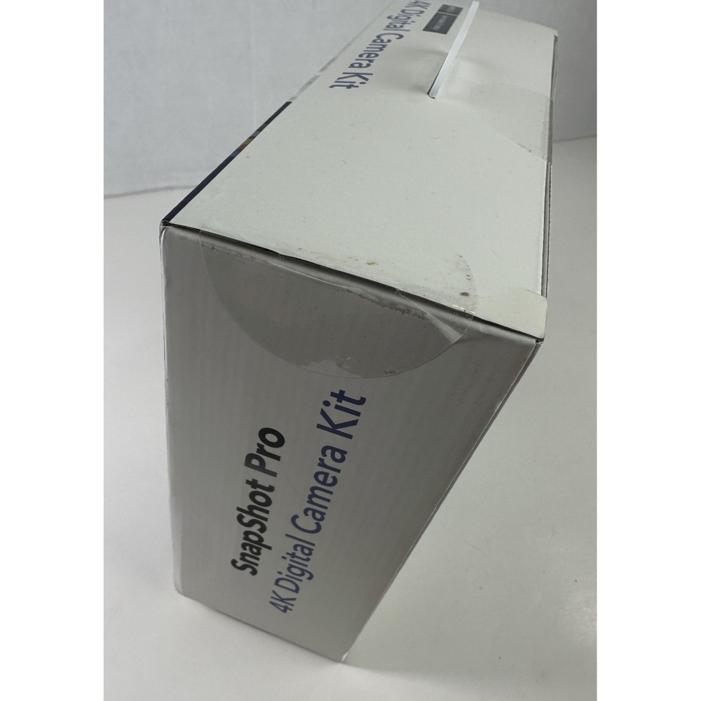 New! Blue Vivitar Snapshot Pro 4K Digital Camera Kit Video W/ Flip Out Screen - Picture 8 of 11